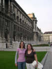 Bri and Joy enjoying the sights in Vienna