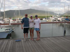 The 3 stooges on the docks of Cairns