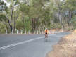 Today was Bri's longest day - 75 miles! Here she is climbing Elephant Pass