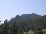 Another view of the Boulder Flatirons