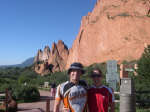 Getting ready for a ride at Garden of the Gods