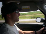 Marty driving us through Kentucky