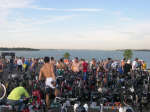Transition area the morning of Nationals
